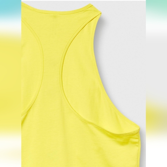 EUC Adidas Women's Universal tank 2 Shock Yellow Medium - Picture 2 of 9